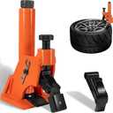 Manual Tire Bead Breaker with Rubber Pad, 38"-42" Tires Changer Tool, Heavy-Duty Tire Repair Tool for ATV, Golf Cart, Trucks, Bus, Motorcycles, Tractors and More Cars