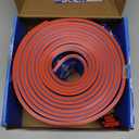 Flexible Race Track for Kids 15 Feet of DIY Flex Track Race with 2 Cars & 3 Strong Suction Cups Car Ramp Toy Track, for Kids Ages 3+, Blue