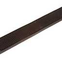 Winco Bar Mat, 27 by 3.25-Inch, Brown