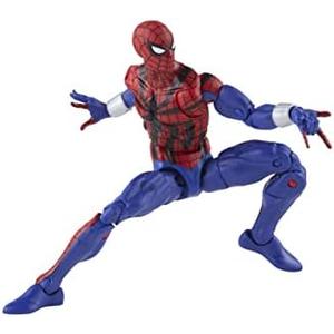 Spider-Man Marvel Legends Series 6-inch Ben Reilly Action Figure Toy, Includes 5 Accessories: 4 Alternate Hands, 1 Web Line FX