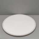 23.2 Inch Flush Mount Ceiling Light, Dimmable Brightness, 54W 4860LM Super Bright and Slim LED Ceiling Light Fixture, 3000K/3500K/4000K/5000K/6500K 5CCT, No Delay (White)