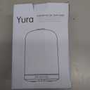 Essential Oil Diffuser  2.4MHz Ultrasonic Aromatherapy Diffuser, Health Night Light, Timer & Auto Shut-Off, BPA-Free, 120ml Glass Oil Diffuser for Home, Office, Spa, Yoga