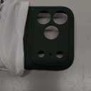 Miracase Magnetic for iPhone 17 Pro Case, Compatible with MagSafe, Integrated Silicone Camera Control Cover, 3.0mm Thicken Shockproof Drop Protection Phone Case for 17 Pro, Dark Green