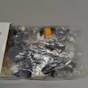 Geelin 48 Pcs Halloween Miniatures Figurines Village Mini Resin Halloween Village Ornaments Crafts Crow Horror Figurines Tombstones Skeleton Pumpkin Ghost for Party Favors, Tabletop Decor Gifts