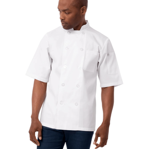 Chef Works Unisex Volnay Chef Coat (White, Medium)