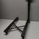 Folding Hand Truck, Portable Mobile Trolley with 4 Wheels, 500 LBS Load-Bearing, Compact and Lightweight for Luggage, Camping,Travel, Moving, Shopping, Easy to Store, Black