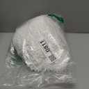 OLANLY Soft Chenille Bathroom Toilet Lid Cover, Machine Washable Seat Covers, 17.5x15, Stays in Place Rubber Backing, Fits Most Round, Elongated and Oblong Lids, Accessories Decor, White