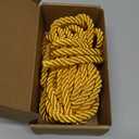OXCOWNIU 6mm Twisted Rope 3 Woven Thread for Curtain Tying Home Decoration Decorative Clothing and Jewelry Crafts (One Size)