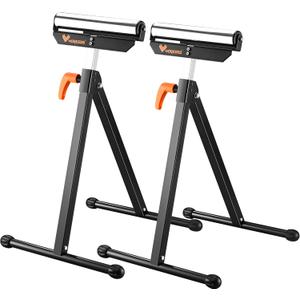 Roller Support Stand 132 Lbs Load Capacity, Twin Pack WK-RS004T