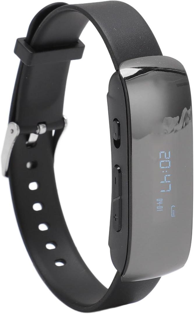 Digital Voice Recorder Watch, Bracelet Recording Device with 90mAh Battery, Wristband, MP3 Recorder with Timing Recording Audio Device, Watch Voice Activated Recorder (4G)