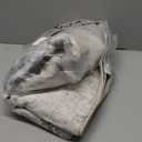 Lahome Modern Abstract Area Rug - 3x5 Gray Washable Entry Rug, Soft Non-Slip Contemporary Nursery Mat Indoor Throw Kitchen Carpet for Living Dining Bedroom Chair Decor (Grey)