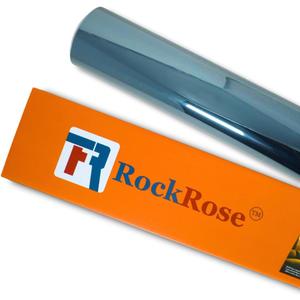 RockRose 75% Nano Ceramic Car Window Tint 40 in x 6FT 2PLY Privacy Film Heat Block, 99% UVR, and 85% IRR Block for Auto or Home Strong Adhesive, Easy Shrink, Plotter Friendly - Charcoal, 40 IN x 6.5 FT