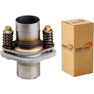 Exhaust Spring Joints Made Of 409L Stainless - Flat Flange For Aftermarket (2.25"X6")