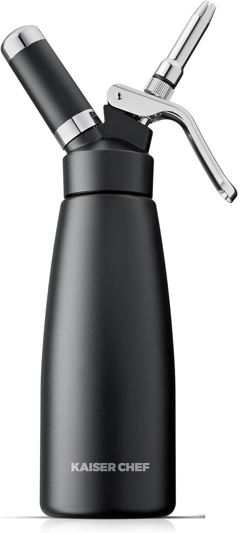 Whipped Cream Dispenser (Black)