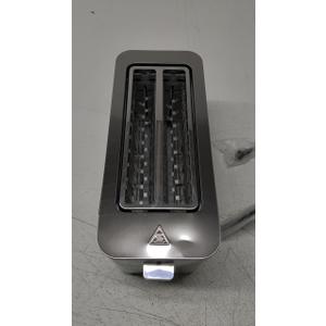 Mueller UltraToast Full Stainless Steel Toaster 4 Slice, Long Extra-Wide Slots for Bagels and Waffles, 6 Browning Levels, LED Display, Cancel/Defrost/Reheat Functions & Removable Tray, Kitchen Gadgets