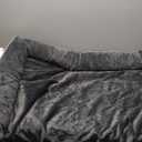 EHEYCIGA Orthopedic Dog Beds for Extra Large Dogs, Waterproof Memory Foam XL Pet Bed with Sides, Non-Slip Bottom and Egg-Crate Foam Big Dog Couch Bed with Washable Removable Cover, Dark Grey (44.0"L x 32.0"W x 6.5"Th)