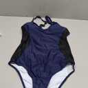 SUUKSESS Women One Piece Swimsuit Slimming Tummy Control Deep V Neck Bathing Suit Size Medium