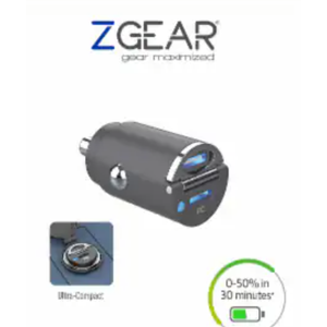 ZGear® 45 Watt Dual USB C Car Charger