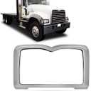 Front Chrome Grill Trim Grille Surround Compatible with Mack Granite Semi Trucks