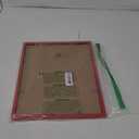 upsimples 11x14 Picture Frame, Display Pictures 8x10 with Mat or 11 x 14 Without, Wall Hanging Photo Frames, Red, 1 Pack