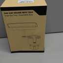 Car Cup Holder Tray, Cup Holder Expander Adapter for Car, 9.5” Car Food Tray Table for Eating, Car Essentials Fits Yeti, Hydro Flask 16-46 oz