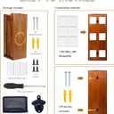 3-in-1 Can Cooler Holder with Bottle Opener - Wooden Beer Can Sleeves Organizer & Dispenser - Wall Mounted Beer Can and Bottle Cooler Storage - Ideal for Home Bars and Parties(Wood)