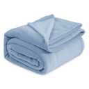 Amazon.com: Bedsure GentleSoft Fleece Bed Blankets Queen Size Light Blue - Soft Lightweight Plush Fuzzy Cozy Luxury Blanket Microfiber, 90x90 inches : Home & Kitchen