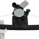 SCITOO Front Right Passenger Side Power Window Regulator with Motor Replacement for 2013-2019 for Nissan Sentra,Replace# 751-395