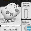 Game Case for AirPods Pro 3 Cover(2025),Classic Cool Funny Shock-Proof Protective Silicone AirPods Pro 3rd Case with Cleaner Kit and Keychain for Airpods Pro 3rd Generation for Men Boy-Grey (A2-Rock Grey)