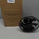 Perfirefan Heat Powered Wood Stove Fan with Safety Guard | Non Electric Heat Activated Fan for Wood Burning Stove/Log Burner | Thermoelectric Fireplace Fan | Stove Accecories