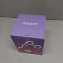 POCOCO Galaxy Star Projector for Bedroom with Replaceable Optical Film Discs, Home Planetarium Night Light Projector with High-Definition Soft Light for Relax, Study, and Meditate, Stress Relief Gifts (White)