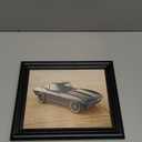 Black 8x10 Picture Frames  Solid Wood with High Definition Glass, Perfect for Tabletop or Wall Hanging  Ideal for Dad, Grandpa, Father's Gifts