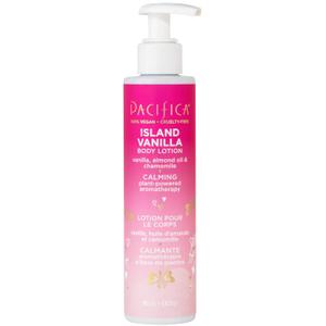 Pacifica Body Lotion - Island Vanilla Body Moisturizer - Plant Powered Aromatherapy - Tropical Vanilla Coconut Scent -w/Vitamin E, Almond Oil & Coconut Water Vegan & Cruelty-Free Dermatologist Tested (5.6 Fl Oz (Pack of 1))