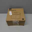Veken Innovation Award Winner 95oz/2.8L Cat Water Fountain with Stainless Steel Lid, Automatic Pet Fountain Dog Water Dispenser with Replacement Filters for Cats, Dogs (Silver, Stainless Steel)
