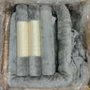 Globlazer Cat Tree Tower for Indoor Cats, 50-inch Adult Cat Tree House for Large Adult Cats with Steps, Scratching Post, 2 Cat Caves, Dangling Toys, FC50, Light Grey