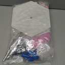 Princess Party Balloon Column Stand Kit 2 Sets,2 Crown Foil Balloons 140 Latex Balloons with Adjustable Stands for Baby Shower Birthday Party Supplies