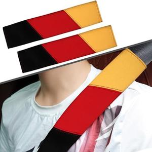 Pack Of 3 yimoyop 2 Pack Car Seatbelt Pads Universal Suede Safety Belt Cover Seat Belt Cushion Three Colors Stylish Shoulder Protector Automobile Interior Accessories