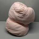 CozyLux Blush Pink Full Size Comforter Set for Girls, 3 Pieces Women Solid Breathable Quilted Bedding Sets, Luxury Soft Bed Set with Down Alternative Comforter All Season (1 Comforter & 2 Pillowcases)