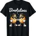 Best Friend Potato Pun Funny Matching Boys Bestie BFFs Kids T-Shirt L