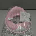 ANGELBLISS Baby Potty Training Toilet Seat with Soft Cushion Handles, Haute Collection, Double Anti-Slip Design and Splash Guard for Boys and Girls (Pink)