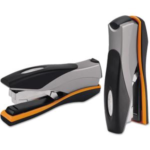 Swingline Stapler, 40 Sheet Capacity, Optima 40, Jam Free, Reduced Effort, Soft Grip, Metal, Orange and Gray (87845) (Pack of 1)