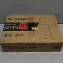 Rfiver Swivel Floor TV Stand with Power Outlet for 32-60 inch TVs, Height Adjustable Tall TV Stand with Wood Base, Hold Up to 88lbs, Saving Space Design for Bedroom, Living Room and Corner