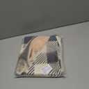 RABUSOFA Easter Pillow Covers 18x18 Inch Set of 4,Easter Decorations for Home Outdoor Decor Waterproof Buffalo Plaid Rabbit Gray Peeps Eggs Bunny Truck Spring Cushion Case for Sofa Couch