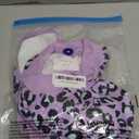 FUAMEY Recovery Suit for Dogs After Surgery,Soft Breathable Dog Bodysuit E-Collar & Cone Alternative Surgical Suit,Male Female Dog Neuter Spay Suits Anti Licking Wounds Onesie Purple Leopard XL