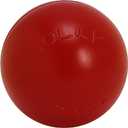 Jolly Pets Push-n-Play Ball Dog Toy, 14 Inches/Extra-Large, Red All Breed Sizes