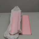 upsimples Acrylic Shelves for Wall Decor, 15" Display Shelf Perfume Organizer for Bathroom, Bedroom, Living Room, Floating Bookshelves for Kids, Pink, 4 Pack