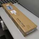 Heimlove 36 Inch Floating Shelves for Wall Walnut Shelves Set of 2,Wall Mounted Rustic Wood 8 Inch Deep Floating Shelf with Invisible Brackets for Bedroom Kitchen Living Room