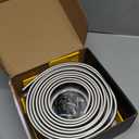 15 Ft Flexible Race Car Track for Kids,Flex Track Starter Set Compatible with Hot Wheels and Diecast 1/64th Cars,Portable Racetrack Roll Up Race Track with 4 Racecars and Suction Cups (Black)