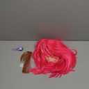 Rosa Star Short Bob Hot Pink Wig with Bangs Women's Straight Synthetic Hair Wigs for Halloween Comic-con Costume Anime Cosplay Party
