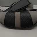 Blue Elf Shiatsu Electric Neck Back Massager Pillow 3D Kneading with Heat for Shoulder, Lower Back, Foot, Leg Muscles Pain Relief Relax in Car Office and Home (Gray)